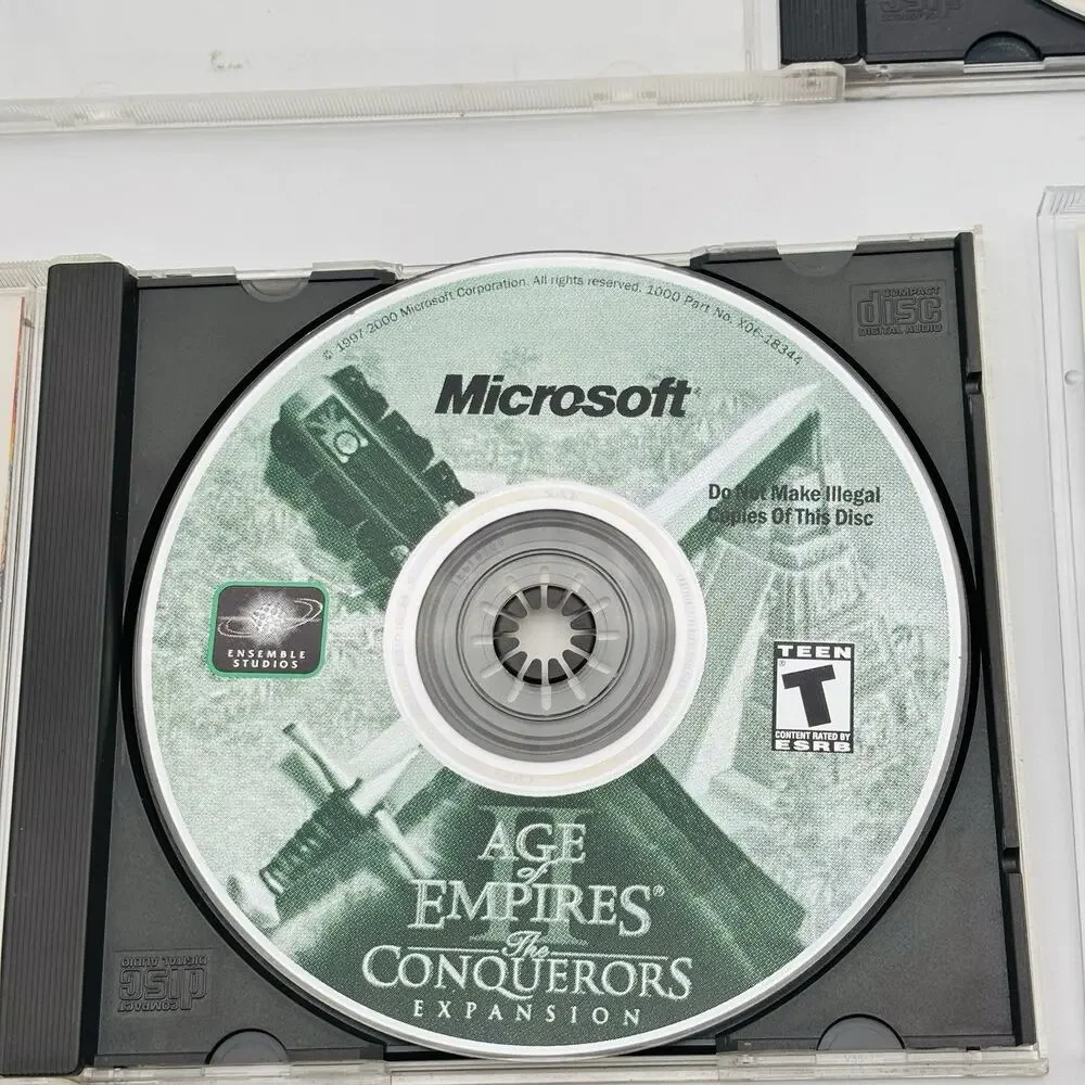 Age Of Empires Gold Edition, Age Of Empires , Age of Empires 2. With Manuals.